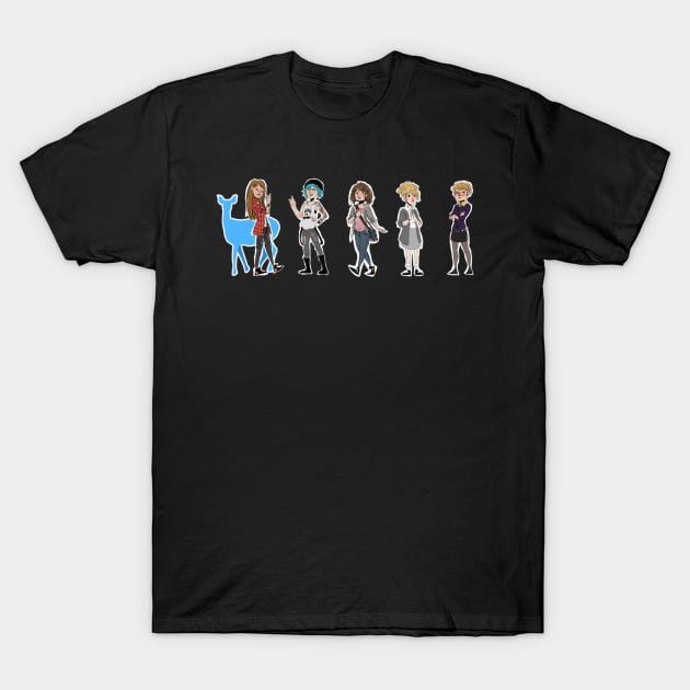 The gang! T-Shirt by WeeeWhooop
